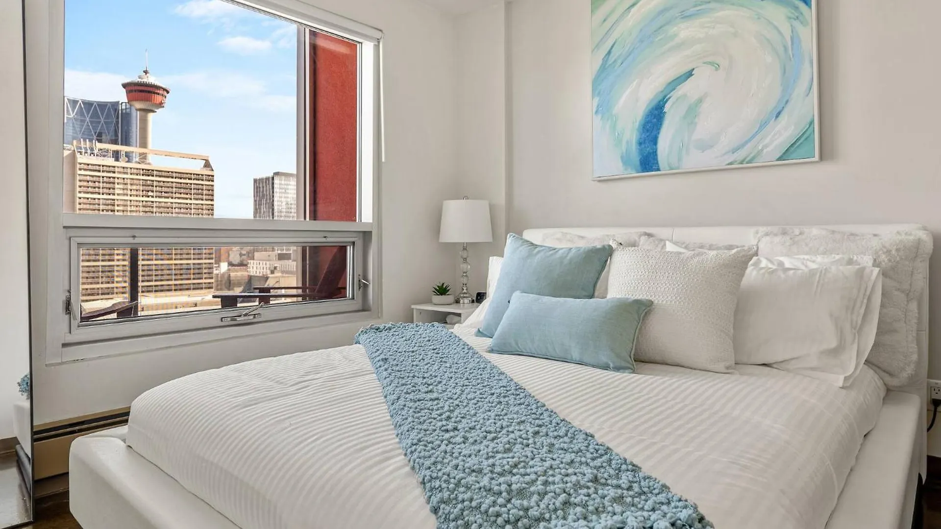 The Prime Downtown | Luxe Condo + Free Parking Calgary Apartment